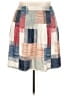 Unbranded 100% Polyester Color Block Ivory Blue Casual Skirt Size XXL - photo 1