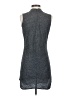 Assorted Brands Solid Gray Casual Dress Size S - photo 2
