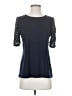 Ann Taylor Blue Short Sleeve Top Size XS (estimated) - photo 1