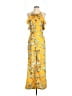 Varun Bahl Yellow Jumpsuit Size 4 - photo 1
