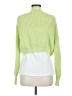 Shein 100% Polyester Green Cardigan Size 6 - photo 2