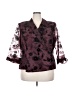 Alex Evenings 100% Polyester Burgundy Blazer Size 3X - photo 1