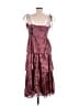 Lulus 100% Polyester Burgundy Cocktail Dress Size M - photo 2