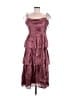 Lulus 100% Polyester Burgundy Cocktail Dress Size M - photo 1