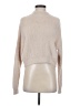 Audrey 3+1 Solid Tan Turtleneck Sweater Size S - photo 1