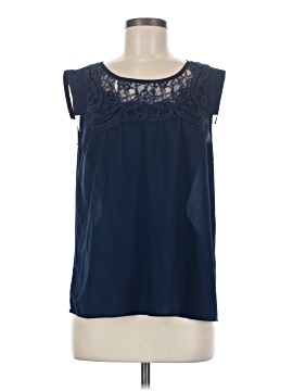Skies Are Blue Sleeveless Blouse