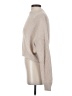 Audrey 3+1 Solid Tan Turtleneck Sweater Size S - photo 5
