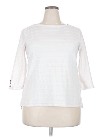 Croft & Barrow 3/4 Sleeve T-Shirt (view 1)