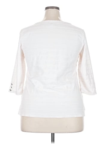 Croft & Barrow 3/4 Sleeve T-Shirt (view 2)