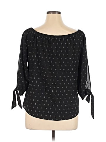 Veronica M. 3/4 Sleeve Blouse (view 2)