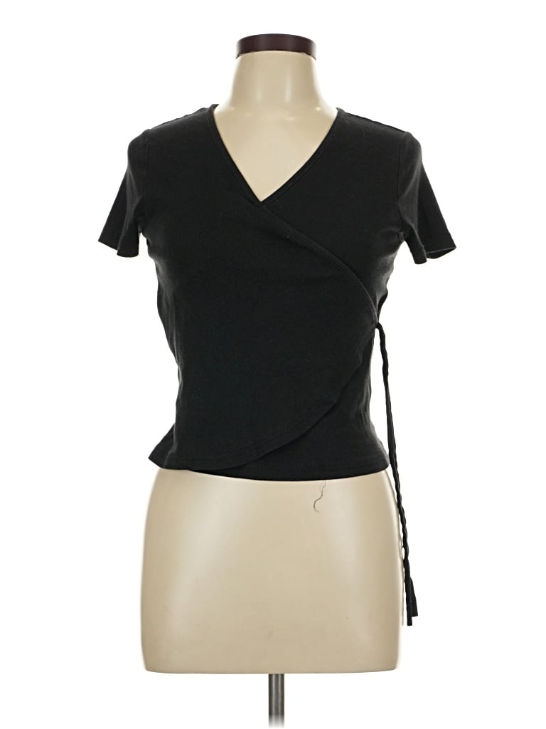 Pre-owned Assorted Brands Short Sleeve T-shirt In Black