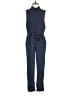 Boden 100% Viscose Solid Blue Jumpsuit Size 2 - photo 1