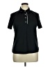 90 Degree by Reflex 100% Polyester Black Short Sleeve Blouse Size XL - photo 1