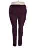 Jennifer Lopez Solid Purple Active Pants Size 18W - photo 2