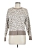 DKNY Animal Print Gray Pullover Sweater Size M - photo 1