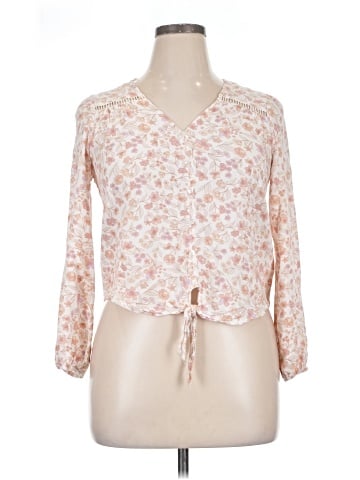 Hippie Rose 3/4 Sleeve Blouse (view 1)
