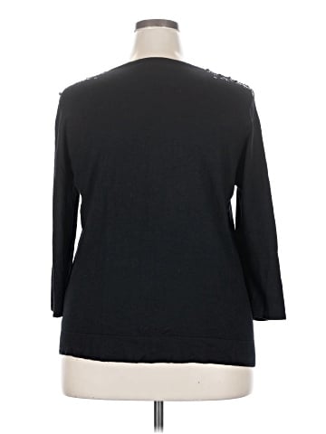 August Silk 3/4 Sleeve T-Shirt (view 2)
