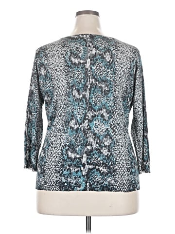 August Silk 3/4 Sleeve T-Shirt (view 2)