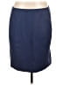 J.Jill Solid Blue Casual Skirt Size L - photo 1