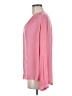 Gap 100% Polyester Pink Long Sleeve Blouse Size M - photo 5