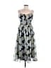 Lulus Tropical Gray Cocktail Dress Size M - photo 1