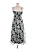 Lulus Tropical Gray Cocktail Dress Size M - photo 2