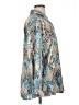 Assorted Brands 100% Rayon Paisley Blue Long Sleeve Blouse Size XL - photo 4
