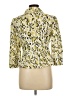 Carlisle Print Yellow Blazer Size 10 - photo 1