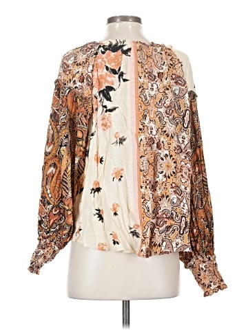 Free People 3/4 Sleeve Blouse (view 2)