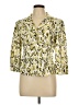 Carlisle Print Yellow Blazer Size 10 - photo 2
