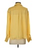 Crescent 100% Polyester Color Block Yellow Long Sleeve Blouse Size XS - photo 2