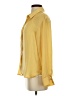 Crescent 100% Polyester Color Block Yellow Long Sleeve Blouse Size XS - photo 5