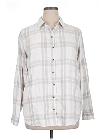 Jachs Girlfriend Long Sleeve Button-Down Shirt (view 1)