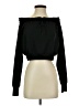 Forever 21 Black Long Sleeve Blouse Size S - photo 1