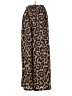Shein Animal Print Brown Casual Pants Size XS - photo 1