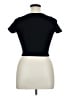 One Step Up Black Short Sleeve Turtleneck Size L - photo 2