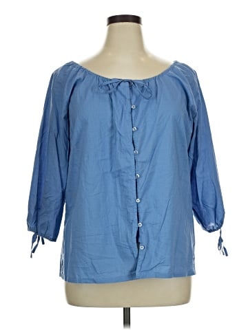 Venezia Jeans Clothing Co. 3/4 Sleeve Blouse (view 1)