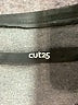 Cut25 100% Leather Black Short Sleeve Top Size 2 - photo 7