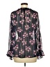 VICI 100% Polyester Black Long Sleeve Blouse Size M - photo 2