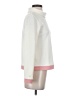 Dudley Stephens 100% Polyester Color Block White Ivory Turtleneck Sweater Size XS - photo 4