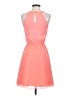 Gianni Bini 100% Polyester Solid Orange Cocktail Dress Size XS - photo 2