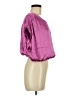 Glam 100% Polyester Pink Short Sleeve Top Size M - photo 4