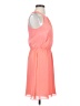 Gianni Bini 100% Polyester Solid Orange Cocktail Dress Size XS - photo 4