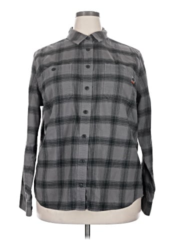 Duluth Trading Co. Long Sleeve Button-Down Shirt (view 1)