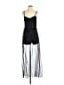 Unbranded 100% Polyester Polka Dots Black Jumpsuit Size L - photo 1