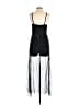 Unbranded 100% Polyester Polka Dots Black Jumpsuit Size L - photo 2