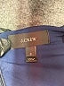 J.Crew 100% Polyester Stripes Blue Casual Dress Size XS - photo 7