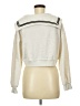 Unbranded 100% Acrylic Ivory Silver Sweatshirt Size M - photo 2