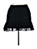 In the Style 100% Polyester Solid Black Casual Skirt Size 10 - photo 1