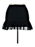 In the Style 100% Polyester Solid Black Casual Skirt Size 10 - photo 2
